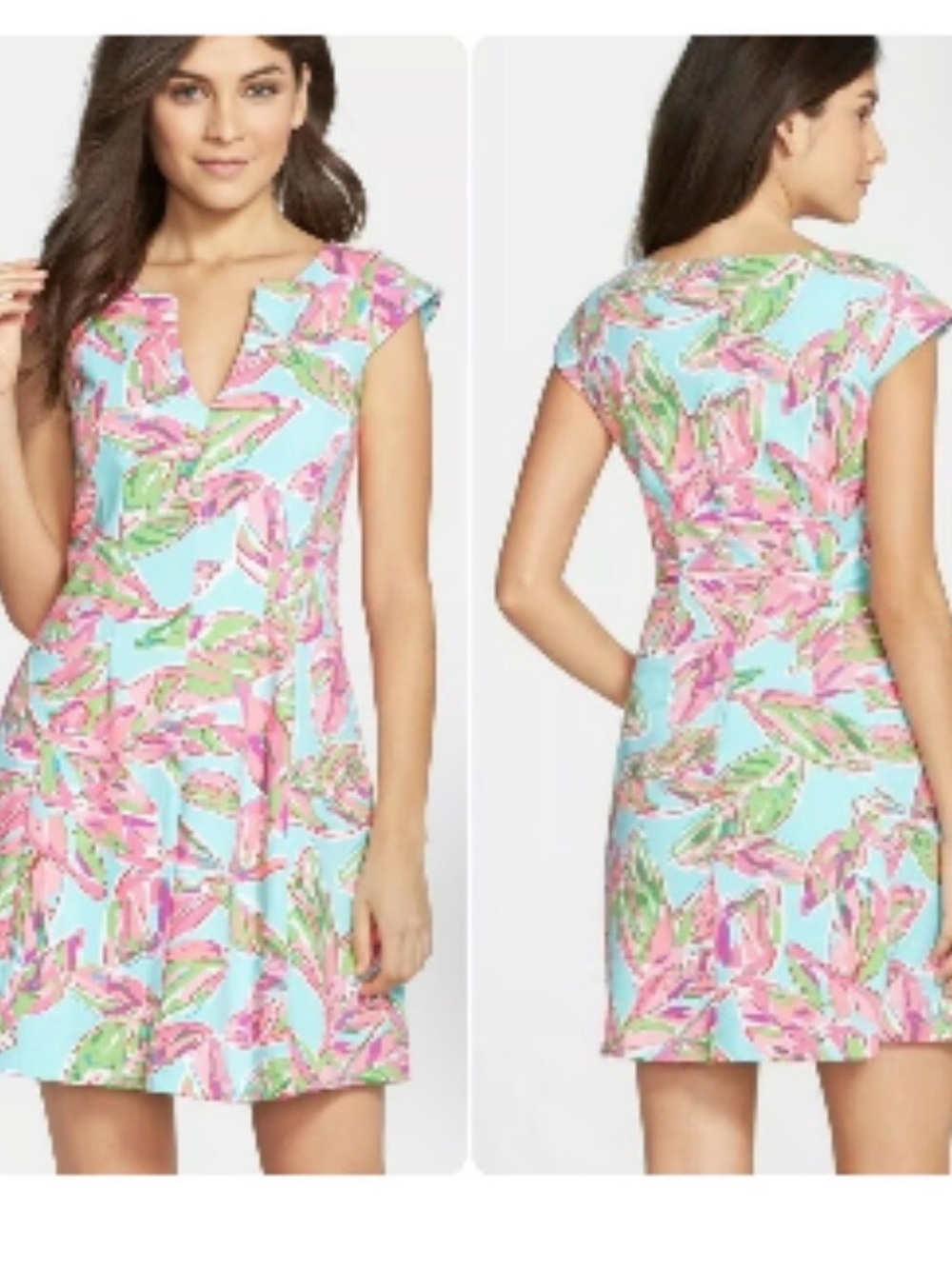 Lilly Pulitzer Briella In the Vias Floral Fit & Flare Dress